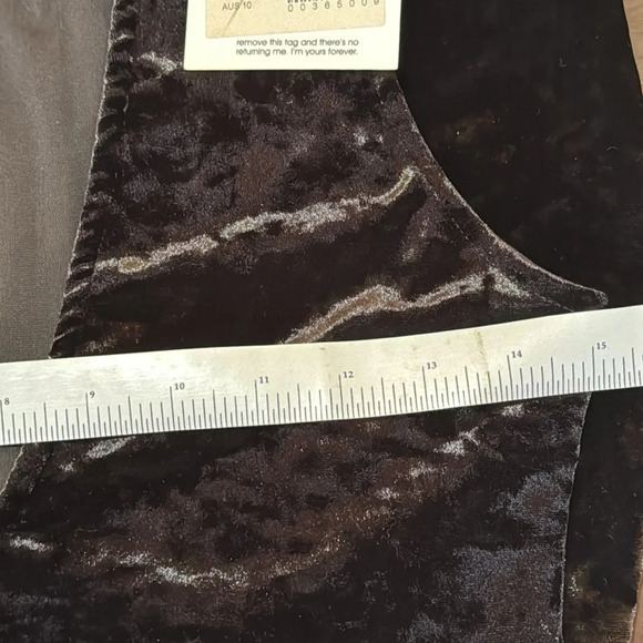 MISSGUIDED Crushed Velvet Choker Detail Bodycon Dress Black. M - Picture 10 of 11